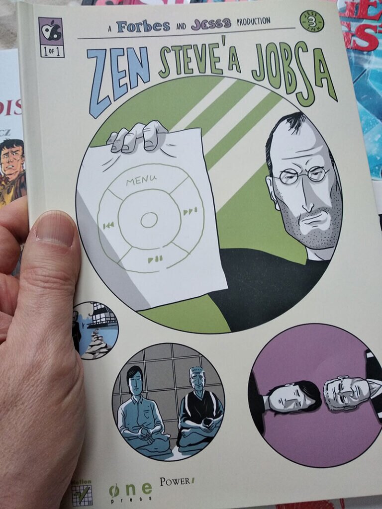 Zen Steve'a Jobsa - książka graficzna